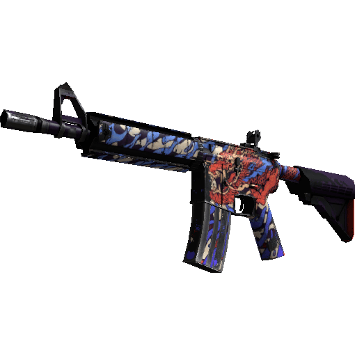 M4A4（StatTrak™） | 龙王 (久经沙场)