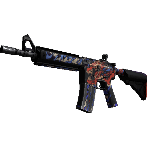 M4A4 | 龙王 (战痕累累)
