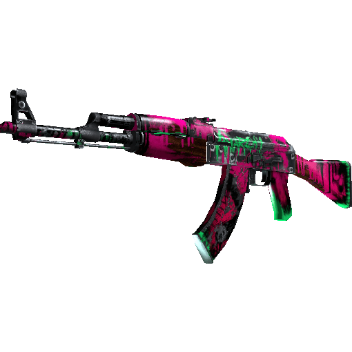 AK-47（StatTrak™） | 霓虹革命 (战痕累累)
