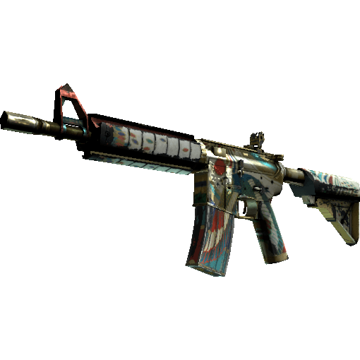 M4A4 | 荷鲁斯之眼 (战痕累累)