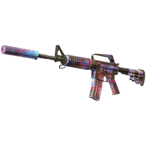 M4A1 消音型 | Glitched Paint (久经沙场)